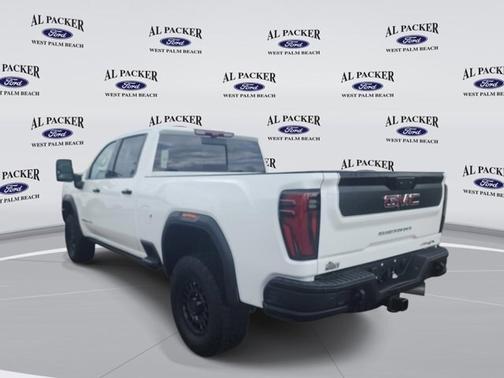 Summit White 2025 GMC Sierra 1500 AT4X