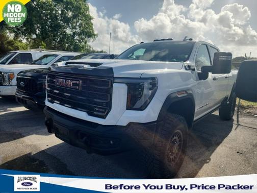 Summit White 2025 GMC Sierra 1500 AT4X