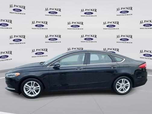 SHADOW BLACK 2018 Ford Fusion SE