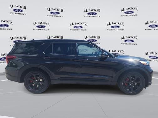 AGATE BLACK METALLIC 2021 Ford Explorer ST
