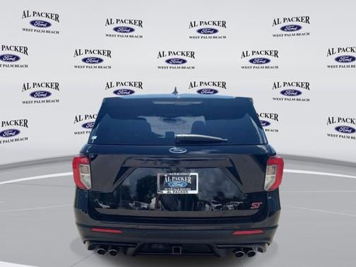 AGATE BLACK METALLIC 2021 Ford Explorer ST