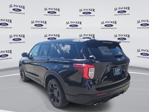 AGATE BLACK METALLIC 2021 Ford Explorer ST
