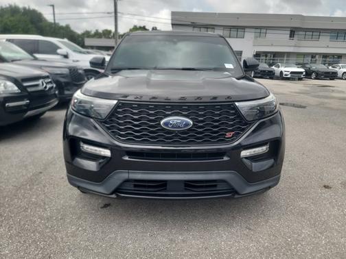AGATE BLACK METALLIC 2021 Ford Explorer ST