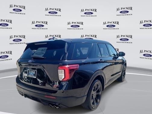 AGATE BLACK METALLIC 2021 Ford Explorer ST