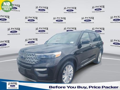 AGATE BLACK METALLIC 2022 Ford Explorer LIMITED