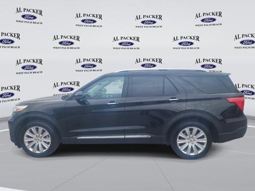 AGATE BLACK METALLIC 2022 Ford Explorer LIMITED