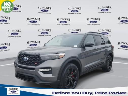 CARBONIZED GRAY METALLIC 2022 Ford Explorer ST