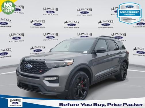 CARBONIZED GRAY METALLIC 2022 Ford Explorer ST