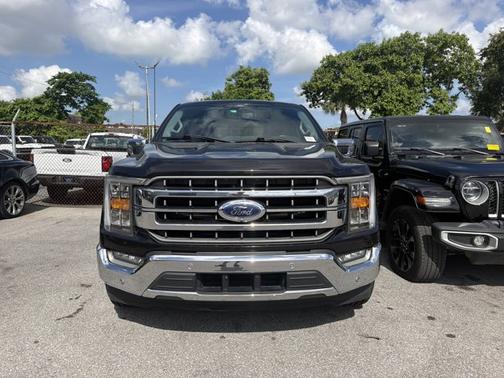 AGATE BLACK METALLIC 2021 Ford F-150 LARIAT