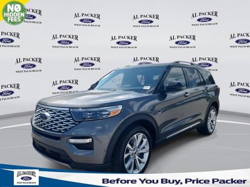 CARBONIZED GRAY METALLIC 2023 Ford Explorer PLATINUM