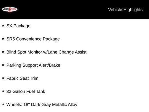 Midnight Black Metallic 2024 Toyota Tundra SR5