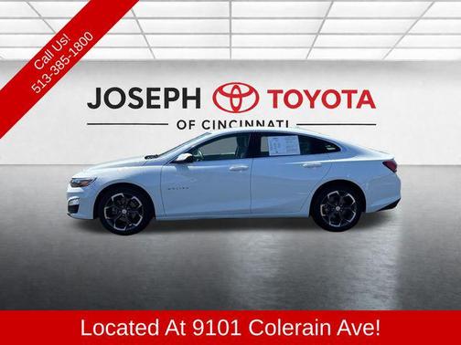 Summit White 2022 Chevrolet Malibu FWD LT