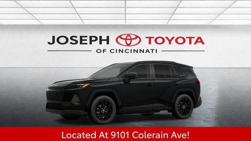 Midnight Black Metallic 2026 Toyota RAV4 XLE Premium