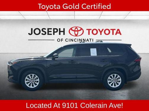 Midnight Black Metallic 2025 Toyota Grand Highlander Hybrid XLE