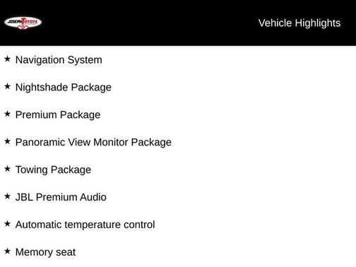 Midnight Black Metallic 2024 Toyota Tundra Limited