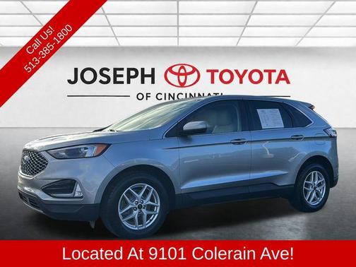 Silver Metallic 2023 Ford Edge SEL