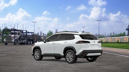 Wind Chill Pearl 2026 Toyota Corolla Cross LE