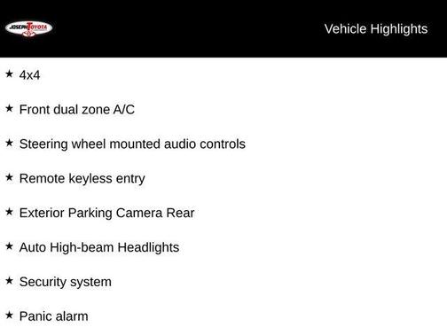 Ice 2025 Toyota 4Runner SR5
