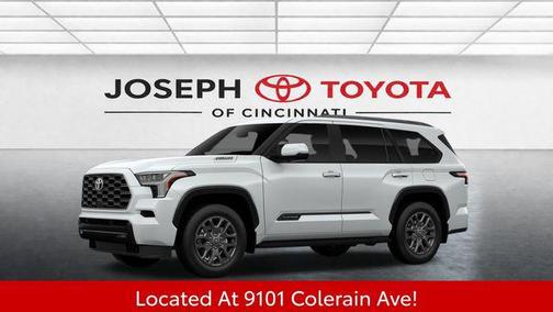 Wind Chill Pearl 2026 Toyota Sequoia Platinum