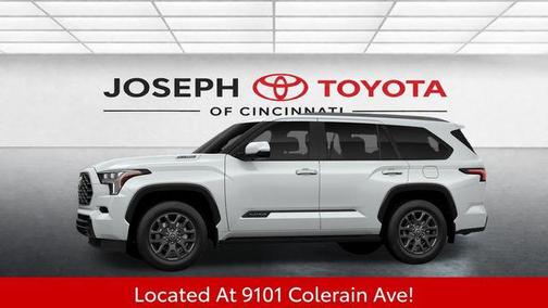 Wind Chill Pearl 2026 Toyota Sequoia Platinum