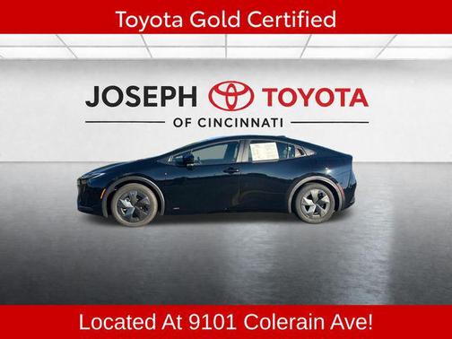 Midnight Black Metallic 2025 Toyota Prius LE