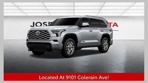 Celestial Silver Metallic 2026 Toyota Sequoia 1794 Edition