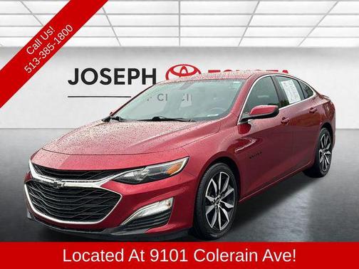 Cherry Red Tintcoat 2021 Chevrolet Malibu FWD RS