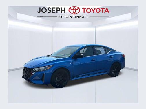 Electric Blue Metallic 2024 Nissan Sentra SR