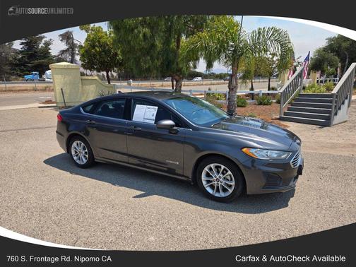 2019 Ford Fusion Hybrid SE