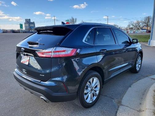 STONE BLUE METALLIC 2024 Ford Edge TITANIUM