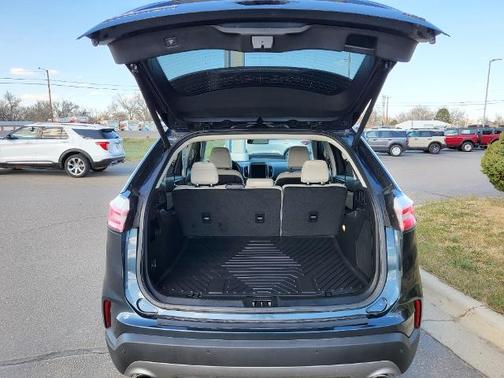 STONE BLUE METALLIC 2024 Ford Edge TITANIUM