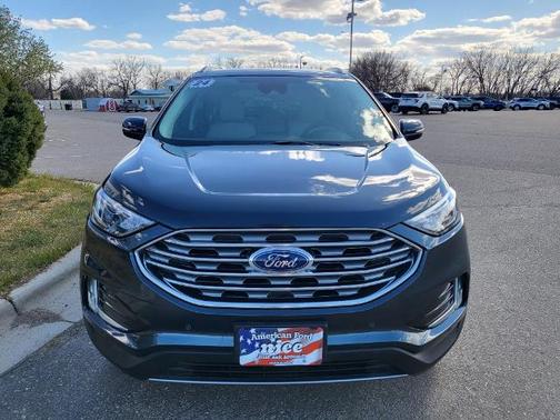 STONE BLUE METALLIC 2024 Ford Edge TITANIUM