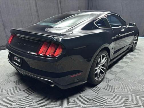Shadow Black 2017 Ford Mustang EcoBoost Premium