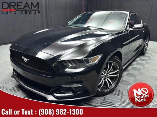 Shadow Black 2017 Ford Mustang EcoBoost Premium