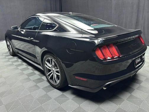 Shadow Black 2017 Ford Mustang EcoBoost Premium