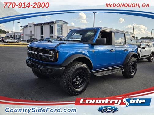 Velocity Blue Metallic 2026 Ford Bronco Badlands