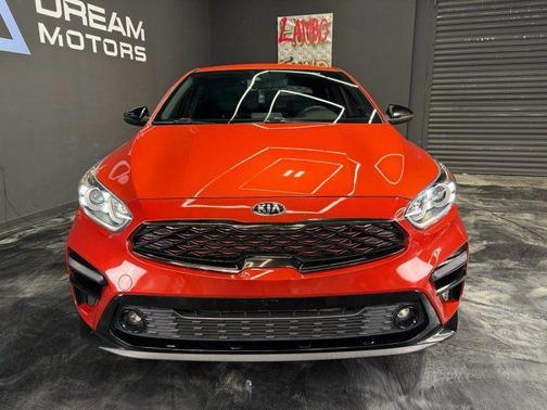Orange 2021 Kia Forte GT-Line