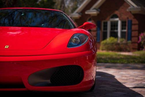 Red 2005 Ferrari F430 Berlinetta
