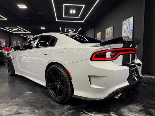 White 2017 Dodge Charger SRT Hellcat