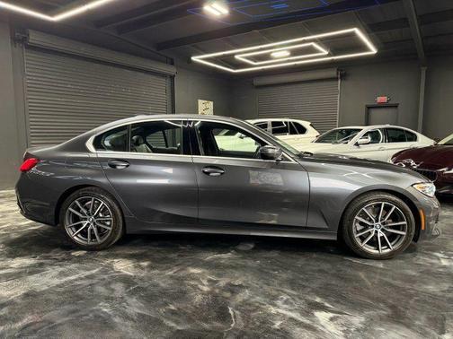 Gray 2019 BMW 330 i