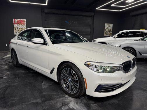White 2018 BMW 530 i xDrive