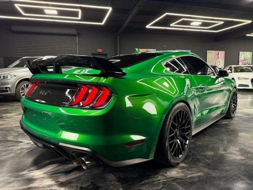 Green 2020 Ford Mustang GT