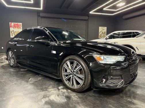 Brilliant Black 2021 Audi A6 45 quattro Sport Premium