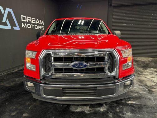 Red 2017 Ford F-150 XLT
