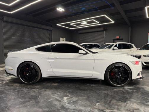 White 2015 Ford Mustang EcoBoost