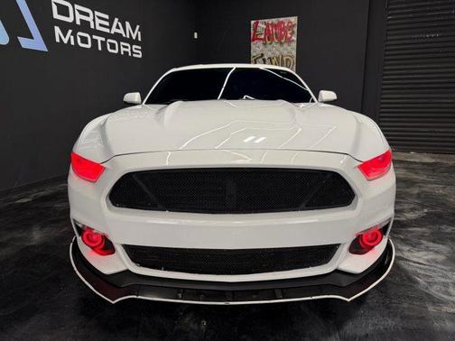 White 2015 Ford Mustang EcoBoost