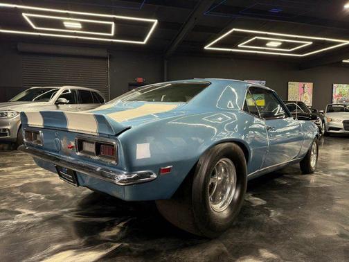 Blue 1968 Chevrolet Camaro Z28