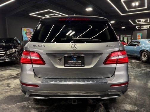 Silver 2013 Mercedes-Benz M-Class ML 350 4MATIC