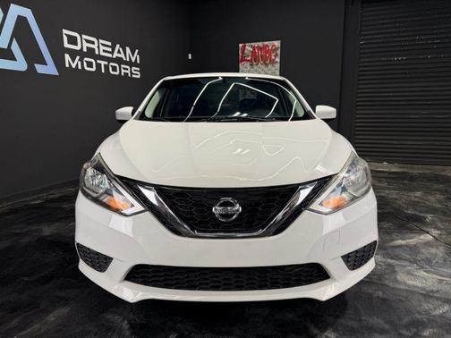 Cloud White 2017 Nissan Sentra SV