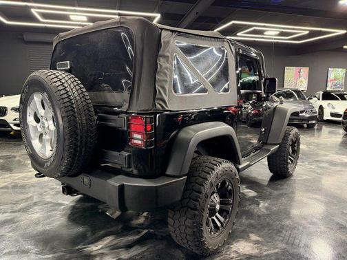 Black 2013 Jeep Wrangler Sport